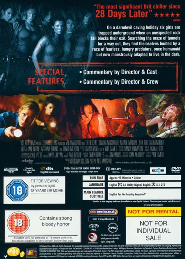 The Descent (2005) (DVD)
