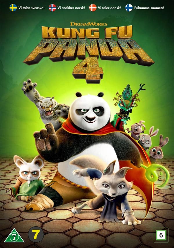 Kung Fu Panda 4 (2024) (DVD)