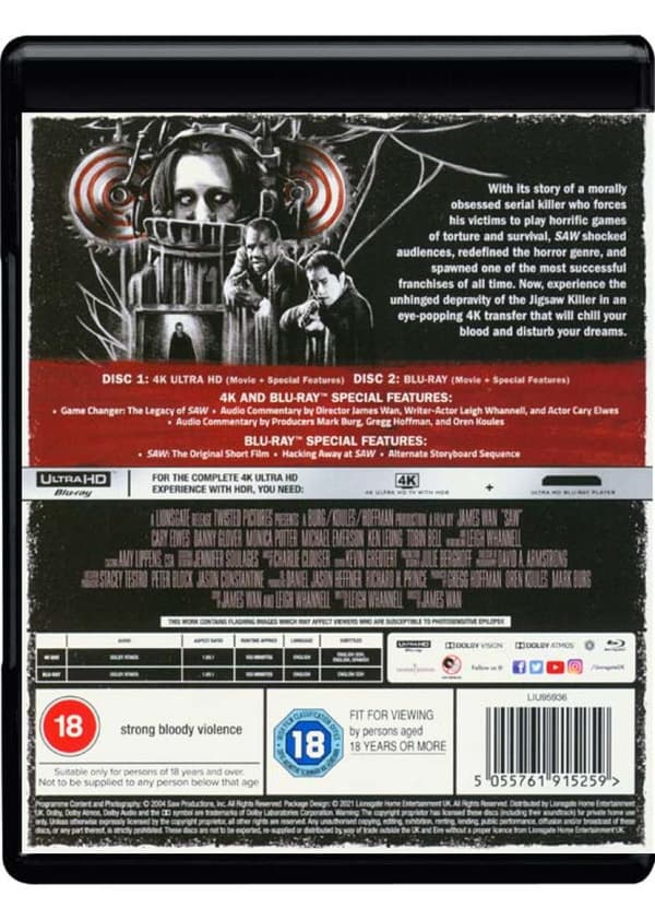 Saw 1 (2004) (4K UHD)