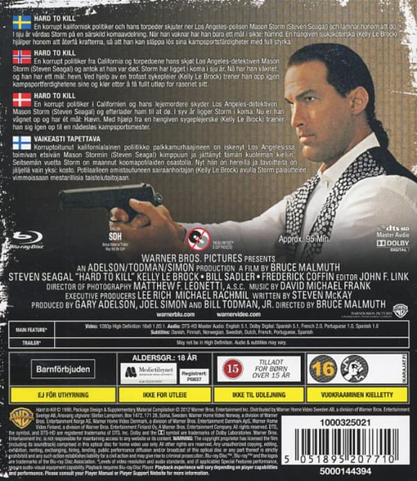 Hard To Kill (1990) (Blu-Ray)