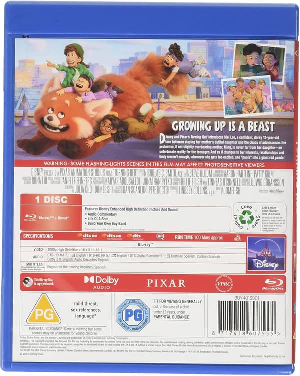 Turning Red (2022) (Blu-Ray)