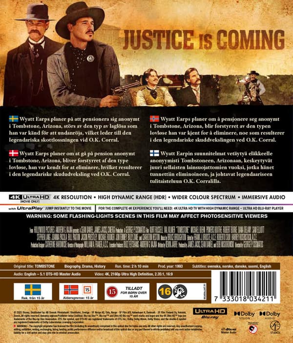 Tombstone (1993) (4K UHD)