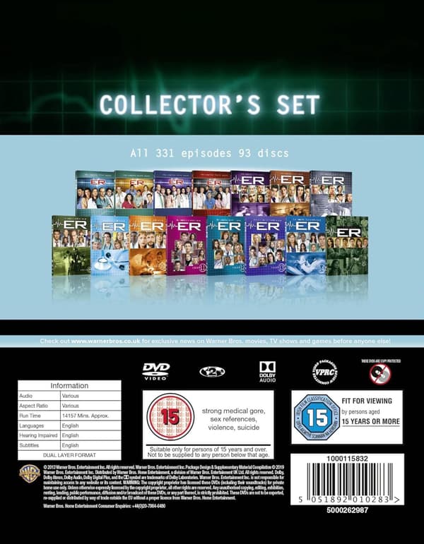 ER The Complete Series (1994-2009) (DVD)