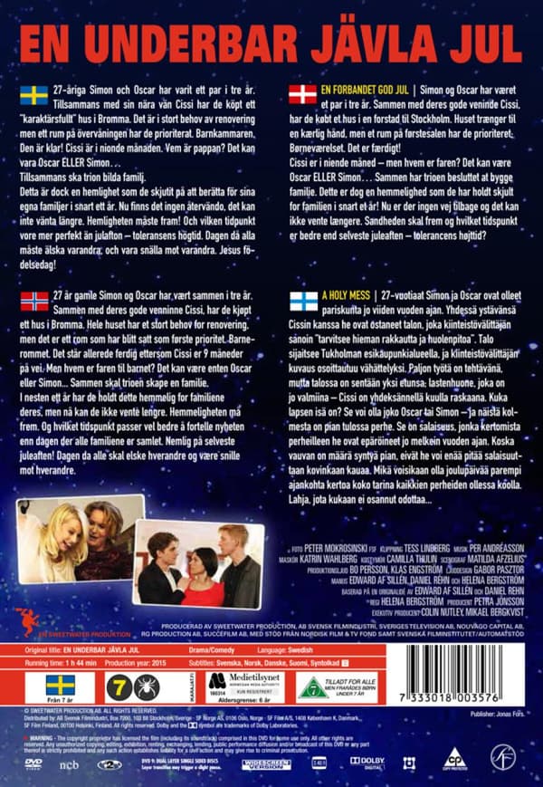En underbar jävla jul (2015) (DVD)