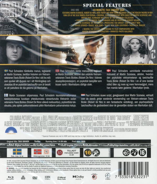 Taxi Driver (1976) (Blu-Ray)