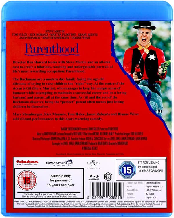 Parenthood (1989) (Blu-Ray)