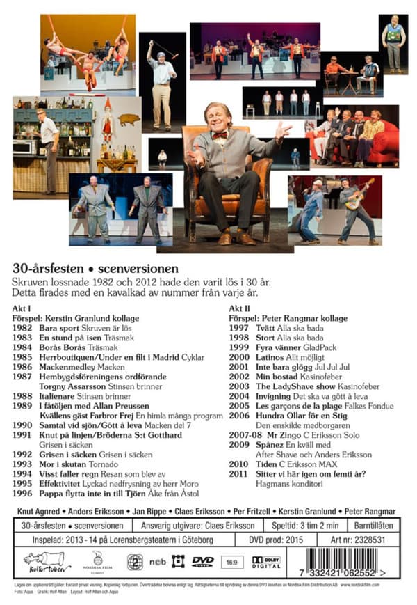 30 årsfesten - Scenversionen (DVD)