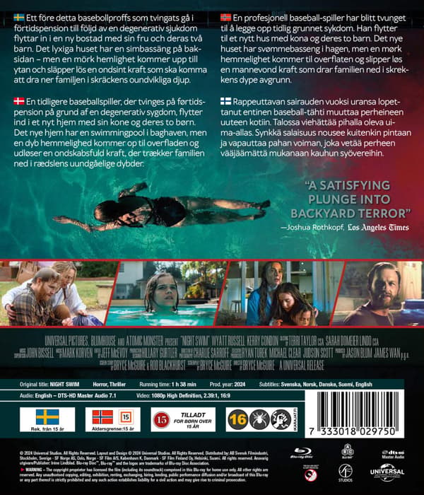 Night Swim (2024) (Blu-Ray)