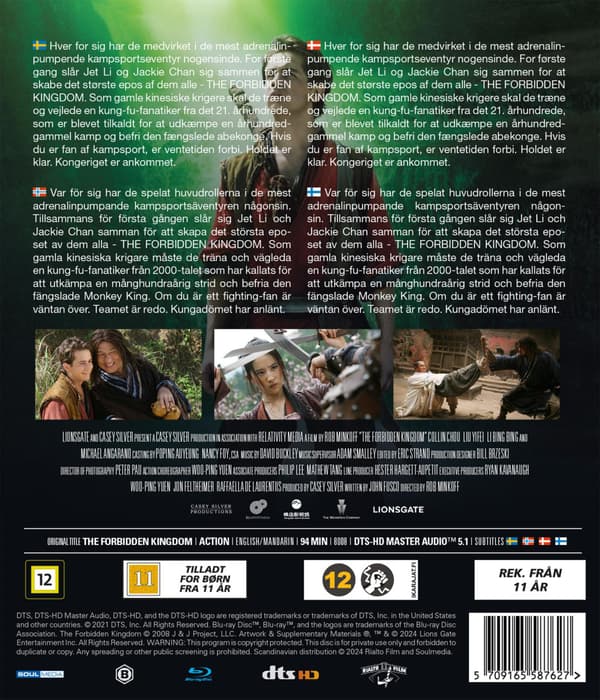 The Forbidden Kingdom (2008) (Blu-Ray)
