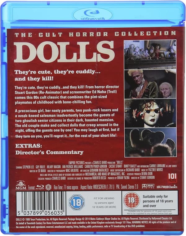 Dolls (1986) (Blu-Ray)