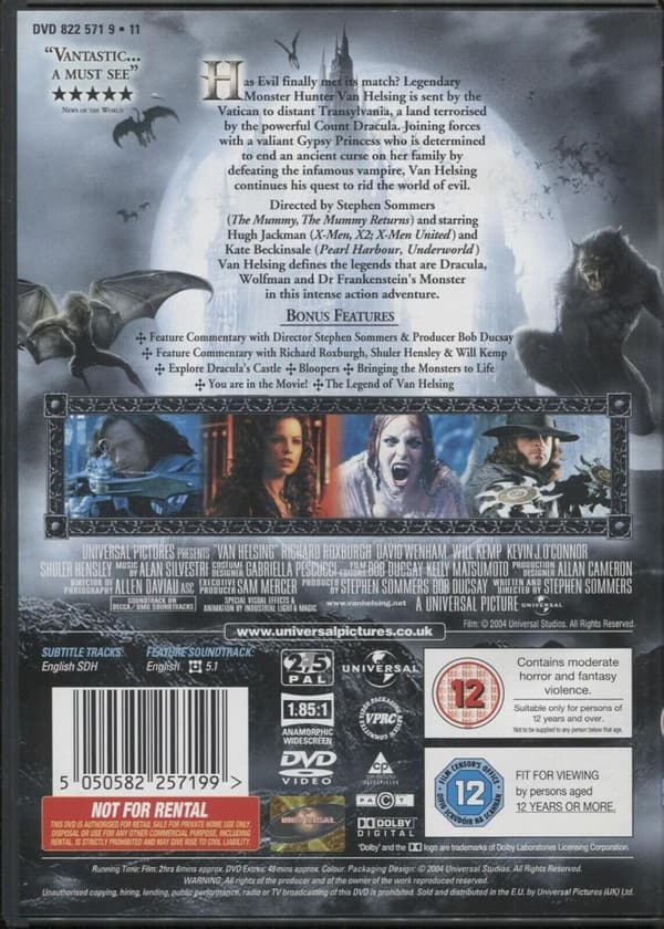 Van Helsing (2004) (DVD)