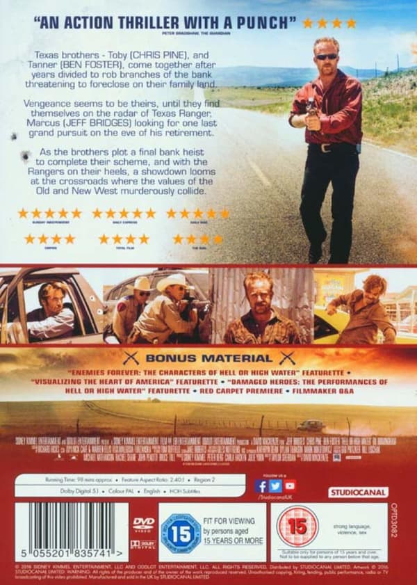 Hell Or High Water (2016) (DVD)