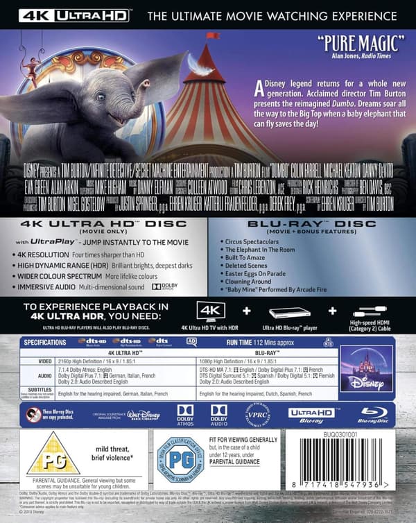Dumbo (2019) (4K UHD)