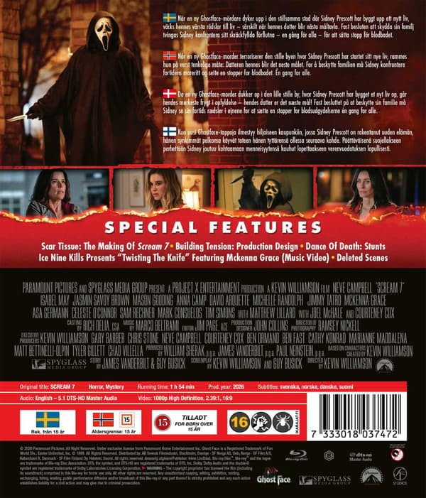 Scream 7 (2026) (Blu-Ray)