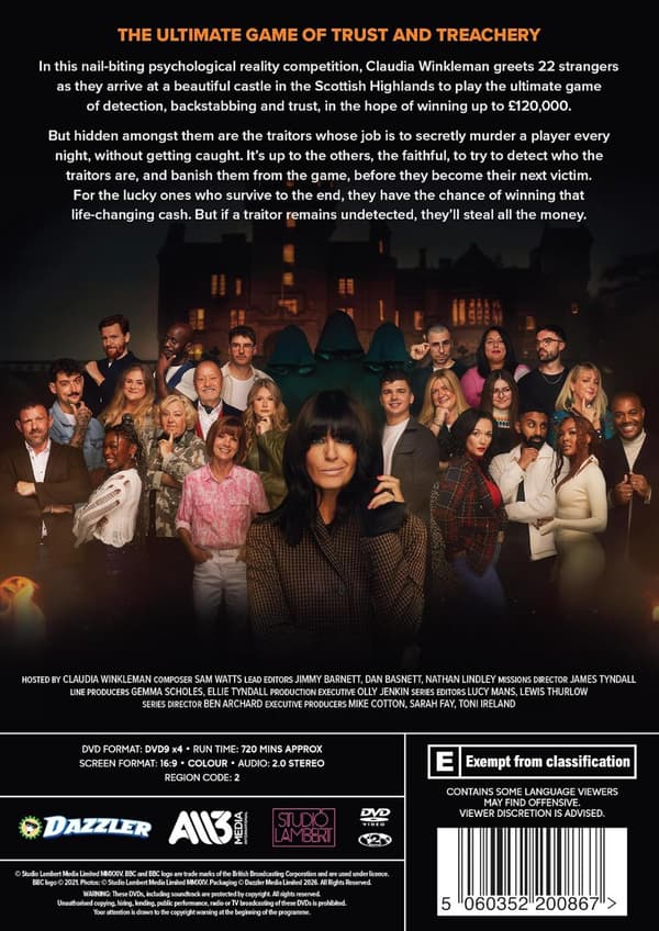 The Traitors Season 2 (DVD)