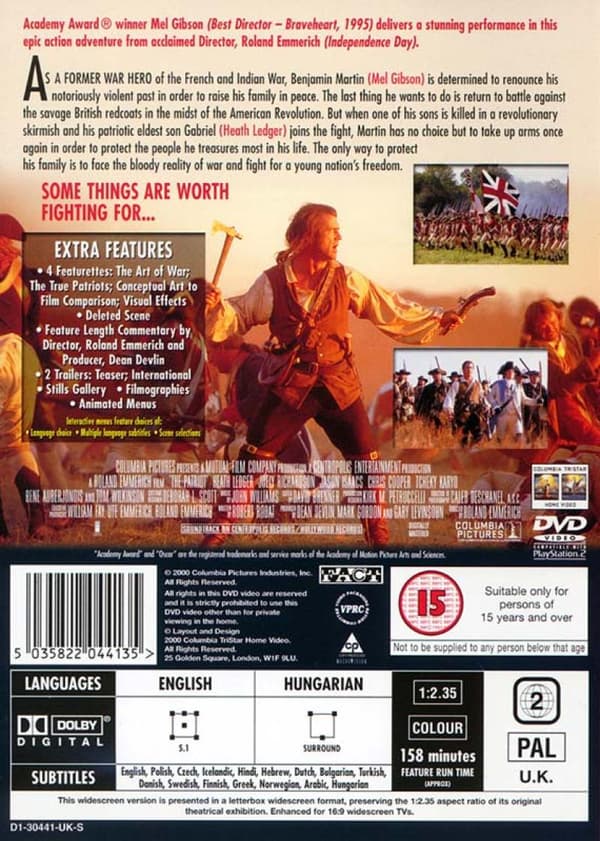 The Patriot (2000) (DVD)
