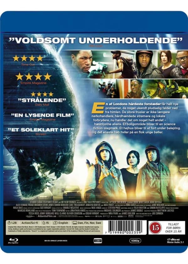 Attack The Block (2011) (Blu-Ray)