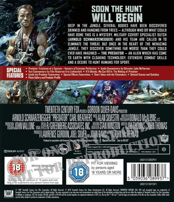 Predator (1987) (Blu-Ray)