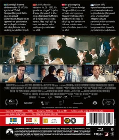 September 5 (2024) (Blu-Ray)