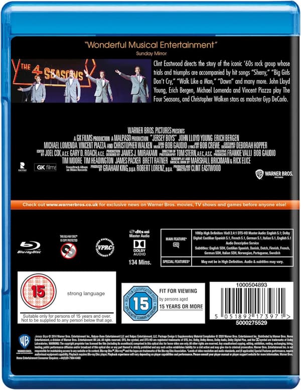 Jersey Boys (2014) (Blu-Ray)