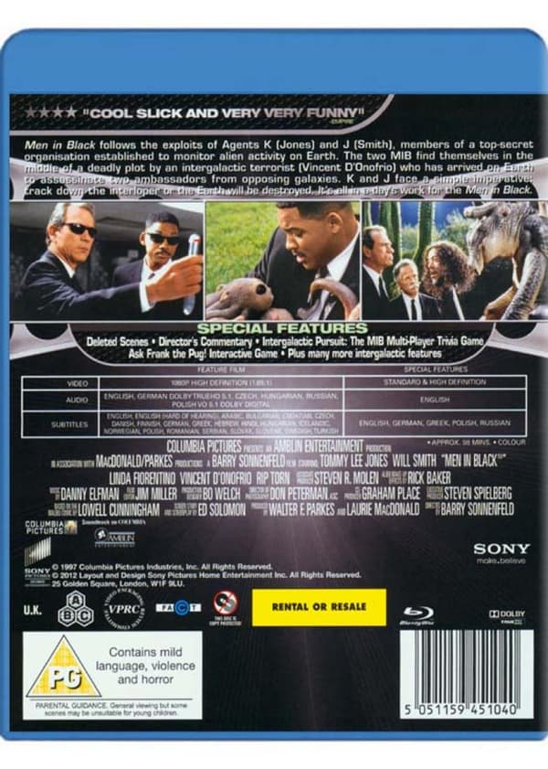 Men in Black (1997) (Blu-Ray)