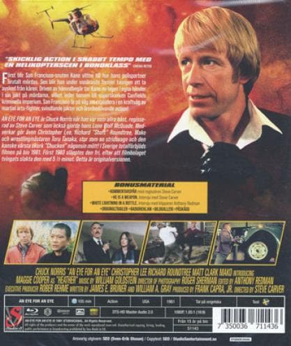 An Eye for an Eye (1981) (Blu-Ray)