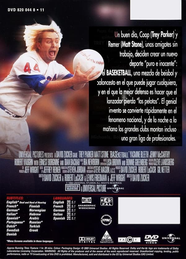 BASEketball (1998) (DVD)
