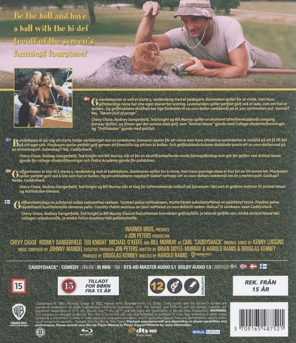 Caddyshack (1980) / Tom i bollen (Blu-Ray)