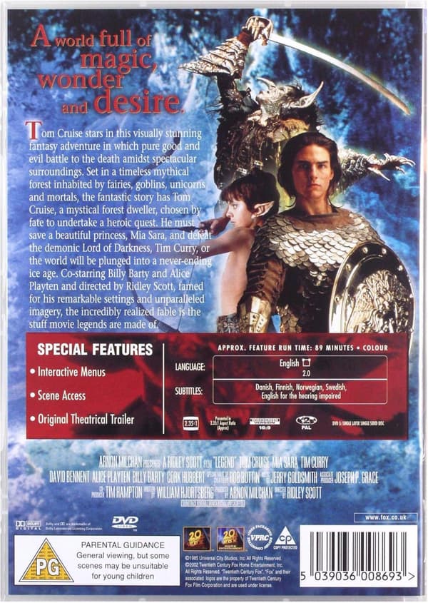 Legend (1985) (DVD)