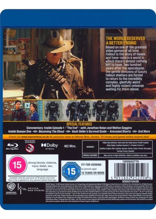 Fallout Season 1 (2024) (Blu-Ray)
