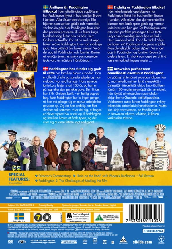 Paddington 2 (2017) (DVD)