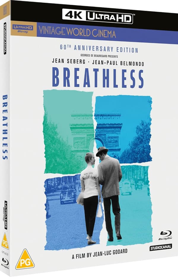 Breathless (aka À bout de souffle) (1960) (4K UHD)
