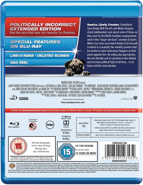 The Campaign (2012) (Blu-Ray)