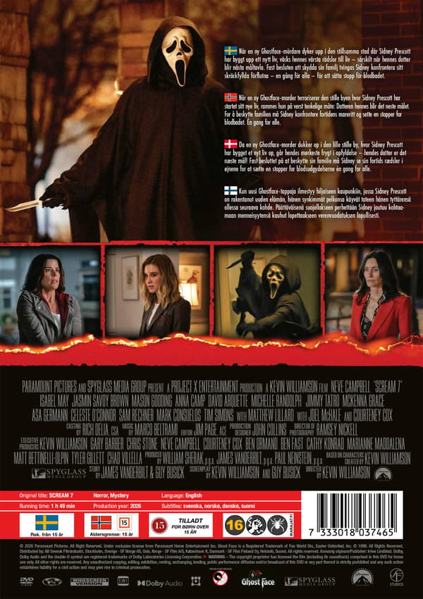 Scream 7 (2026) (DVD)