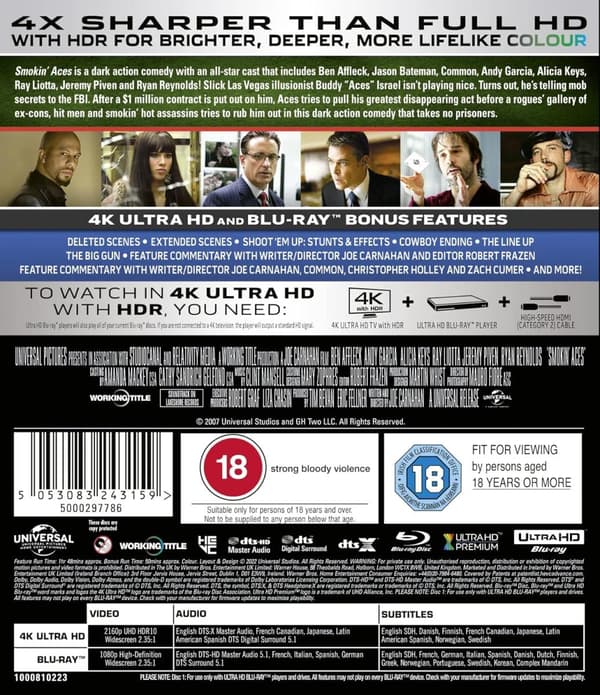 Smokin Aces (2006) (4K UHD)