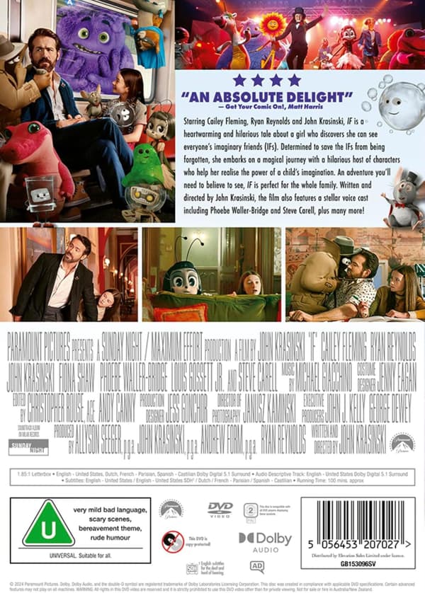 IF (Imaginary Friends) (2024) (DVD)