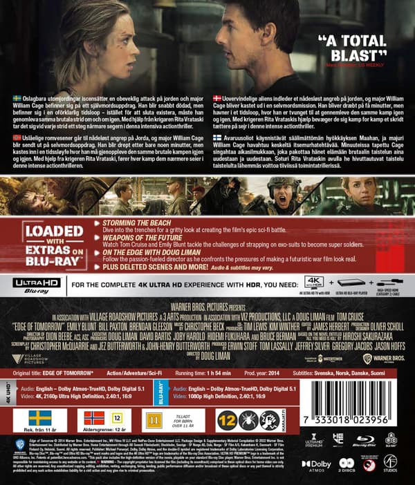 Edge Of Tomorrow (2014) (4K UHD)