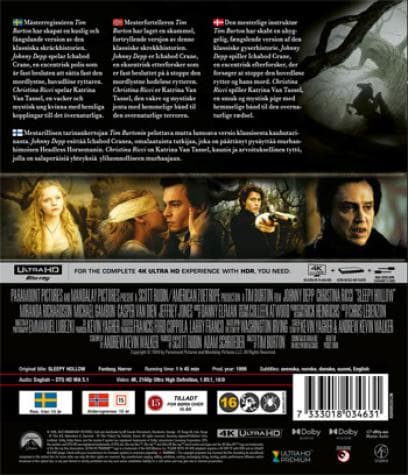 Sleepy Hollow (1999) (4K UHD)