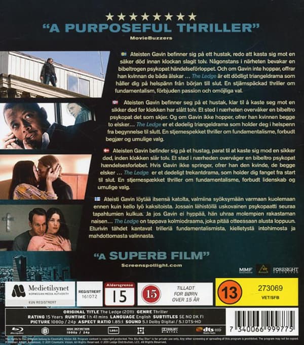 The Ledge (2011) (Blu-Ray)
