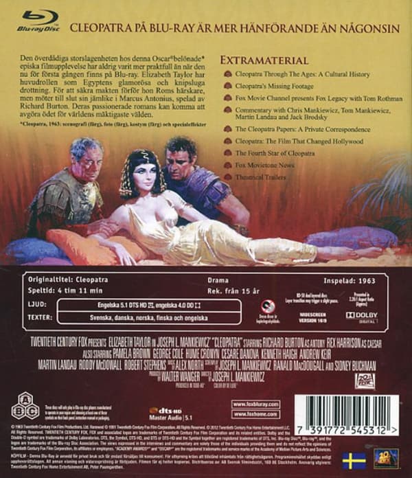 Cleopatra (1963) (Blu-Ray)