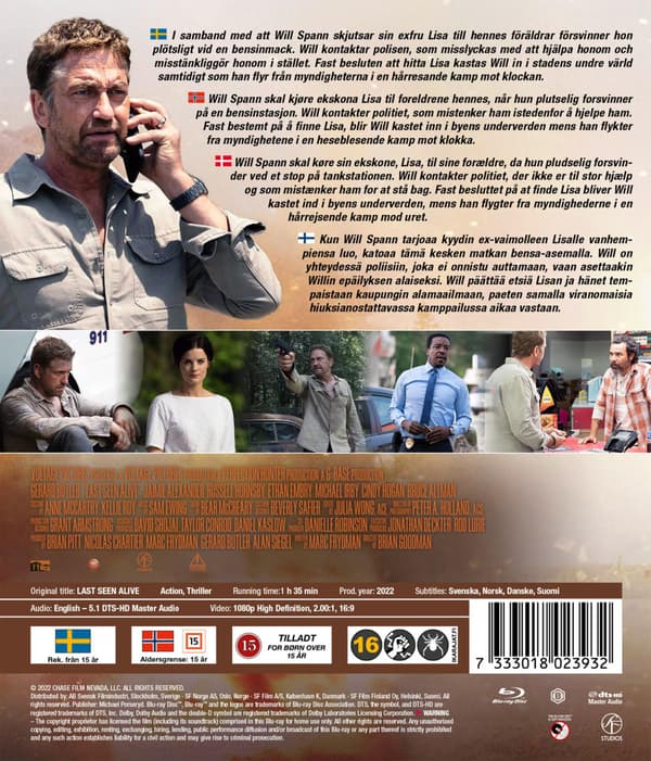 Last Seen Alive (2022) (Blu-Ray)