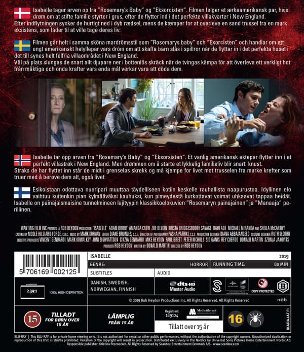 Isabelle (2018) (Blu-Ray)