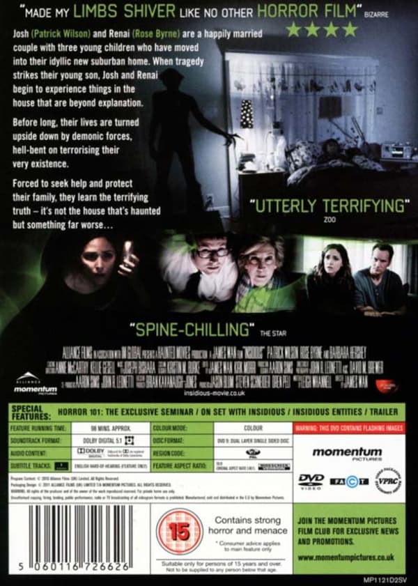 Insidious: Chapter 1 (2010) (DVD)