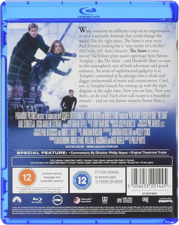 The Saint (1997) (Blu-Ray)
