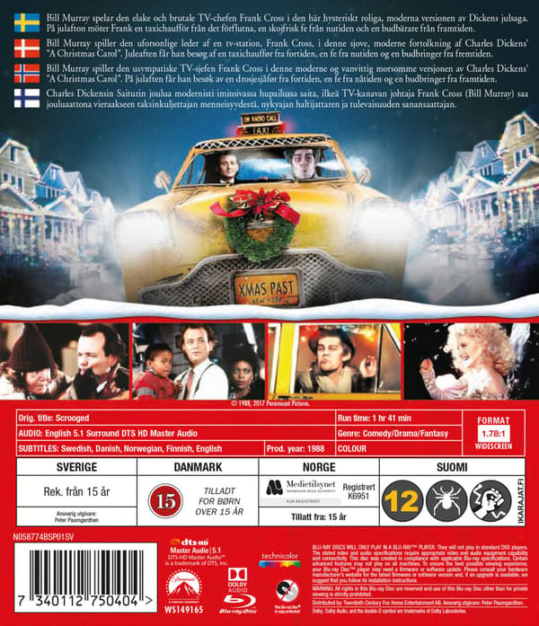 Scrooged (1988) (Blu-Ray)