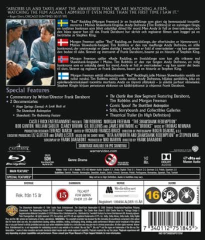 The Shawshank Redemption (1994) (Blu-Ray)