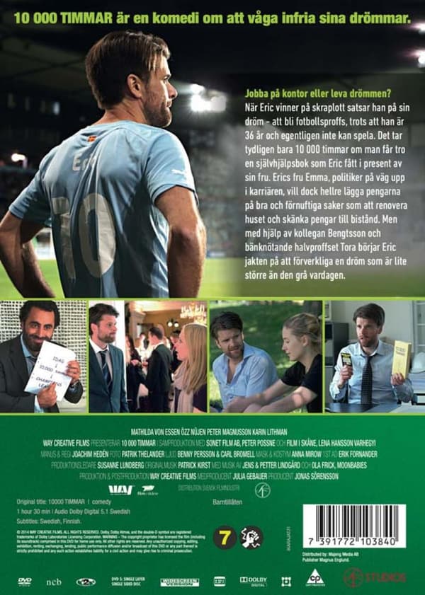 10 000 timmar (2014) (DVD)