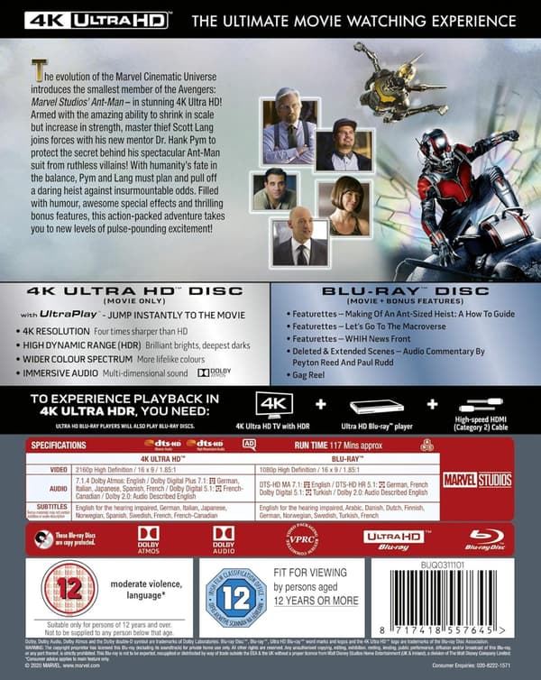 Ant-Man (2015) (4K UHD)