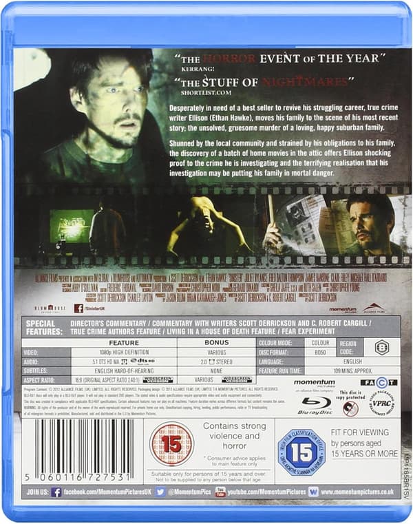 Sinister (2012) (Blu-Ray)