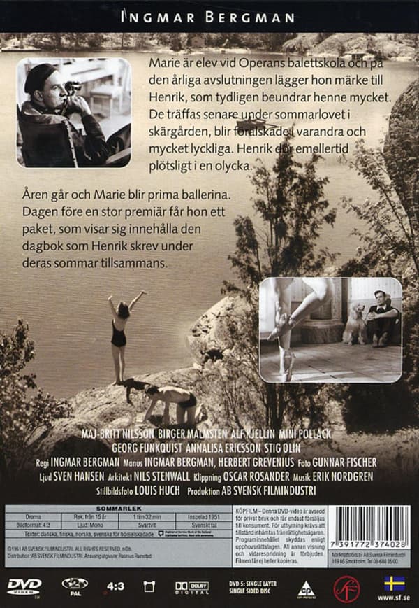 Sommarlek (1951) (DVD)